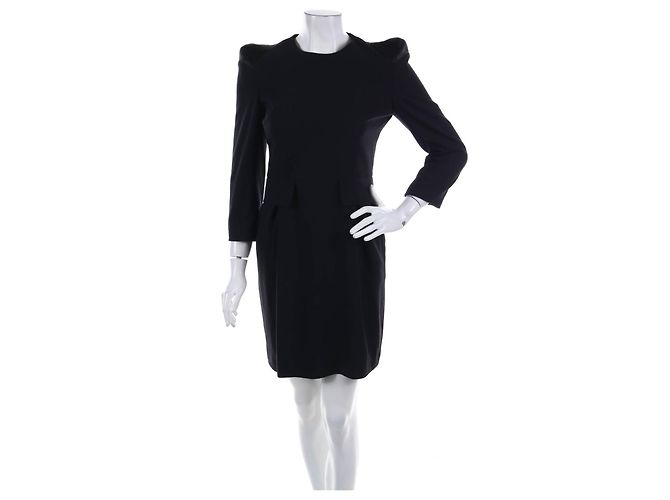 Schwarzes Kleid von By Malene Birger Größe 36