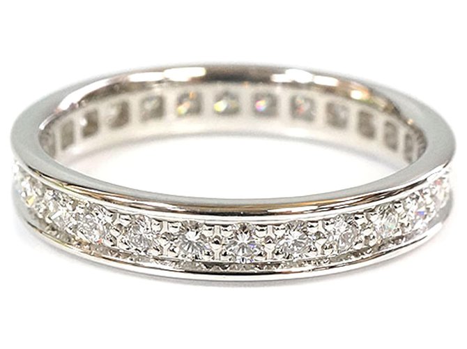 Cartier Silver Diamond Ballerin Ring Silber Metall  ref.190054