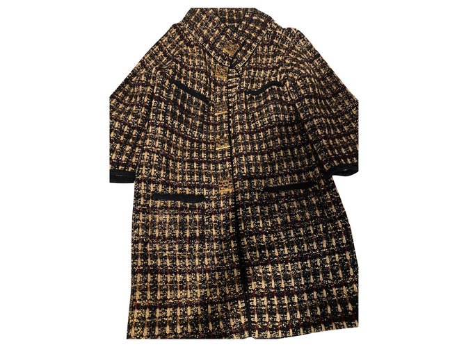 Chanel Jackets Beige Wool  ref.190255