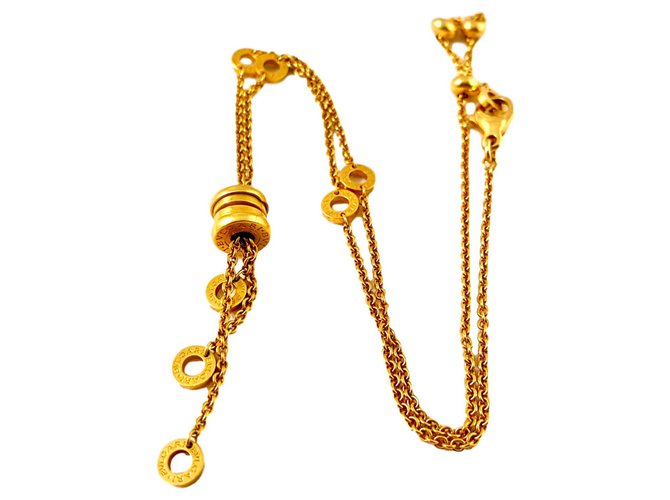 Bulgari B necklace.Zero 1 Golden Yellow gold  ref.190278