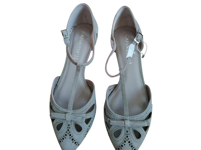 Autre Marque Pumps Grey Nubuck  ref.190355