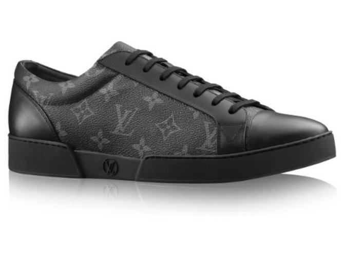 Louis Vuitton Sneakers LV nuove Grigio antracite Pelle  ref.190456