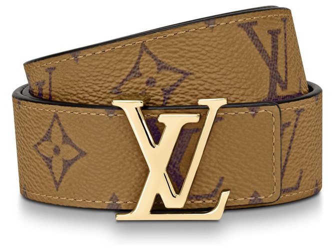 Louis Vuitton LV reversible Iconic belt Brown Leather  ref.190493