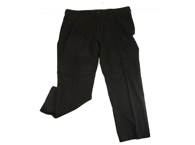 Ralph Lauren Polo Algodón negro Hombres Pantalones casuales Pantalones Talla 40 / 34  ref.190590