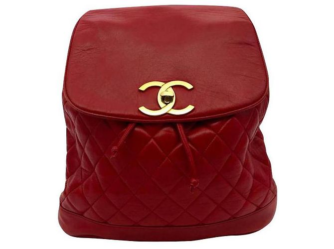 Chanel, modelo intemporal, CERCA DE 1980 Vermelho