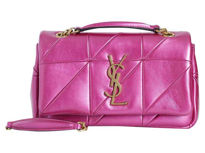 Saint Laurent handbag new Pink Leather  ref.190843