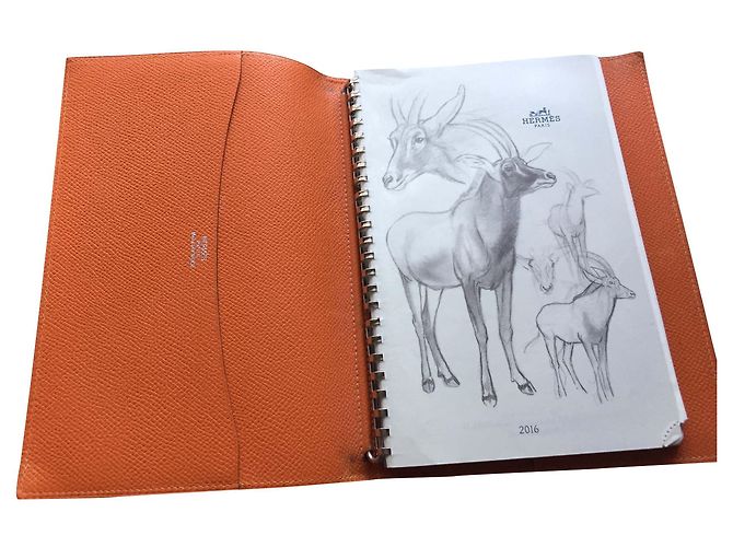 Portada del programa Hermès Naranja