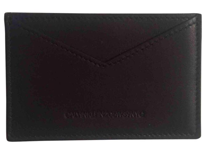 Calvin Klein ck205W39NYC Black Leather  ref.191139