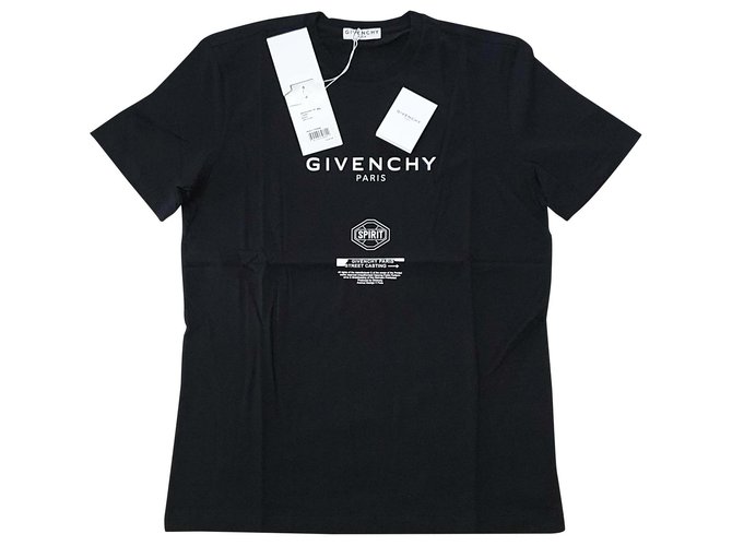 Givenchy Tees Black Cotton  ref.191270