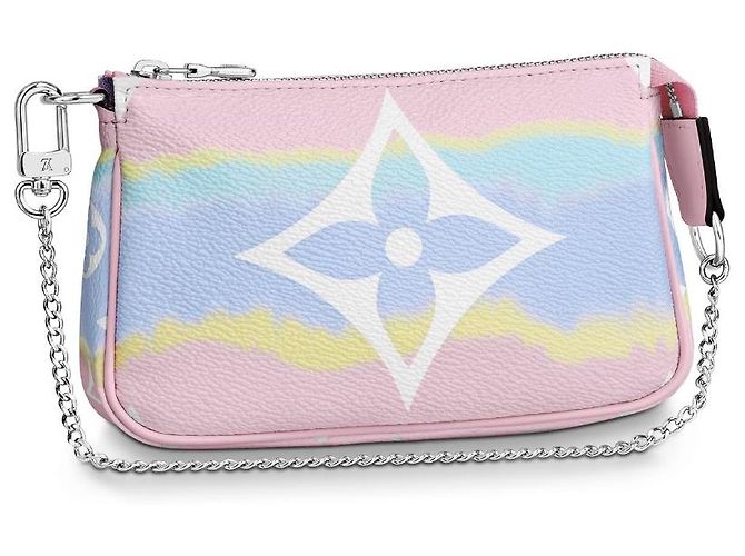 Louis Vuitton Pochette Escale LV Mini Rosa