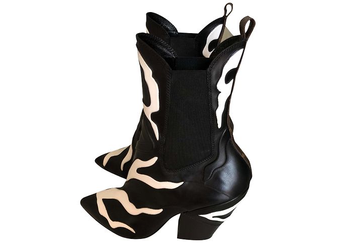 BOTAS FIREBALL Louis Vuitton Estampado de cebra