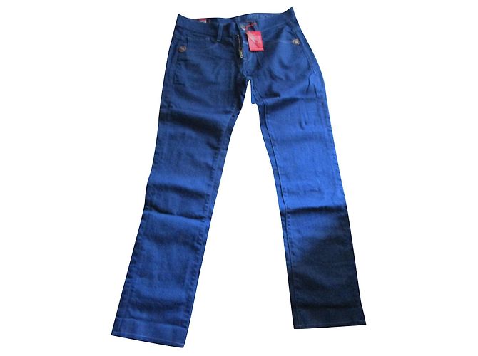 Marithé et François Girbaud Primer novio de Jean, taille 38 fr. Azul marino