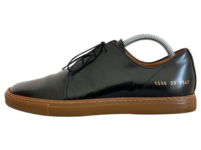 No Brand Sneakers Black Leather  ref.191751