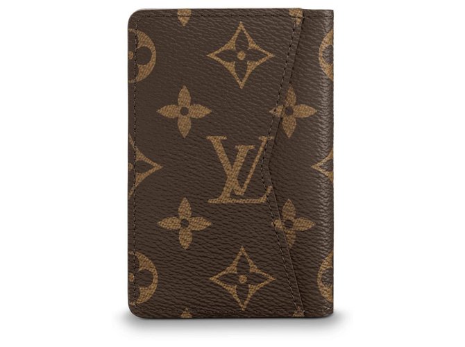 Louis Vuitton LV pocket organizer Brown  ref.191876