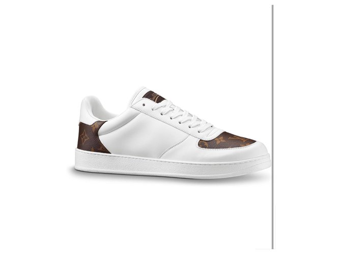 Louis Vuitton LV sneakers new White Leather  ref.191954