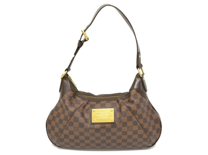 Louis Vuitton Louis Vuitton Thames Handbags Leather Brown Ref 1931 Joli Closet