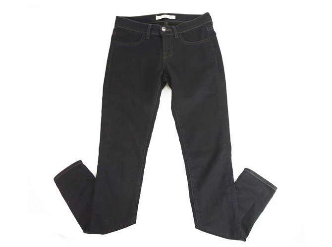 J Brand Magro azul escuro Denim Jeans Calças Calças sz 25 código Gray Viper 5631 Algodão Poliéster Licra  ref.192058
