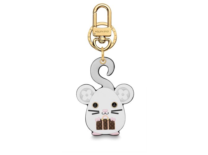 LV Louis Vuitton Mickey Minnie Keychain / Bag Charm