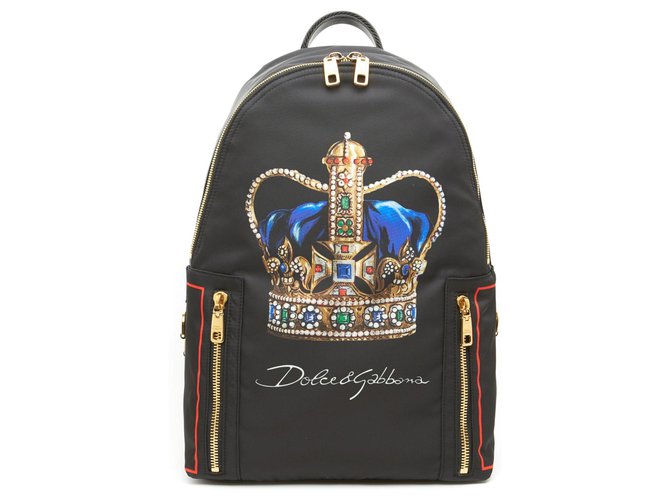 Dolce & Gabbana Dolce e Gabbana backpack new Black Polyamide  ref.192377