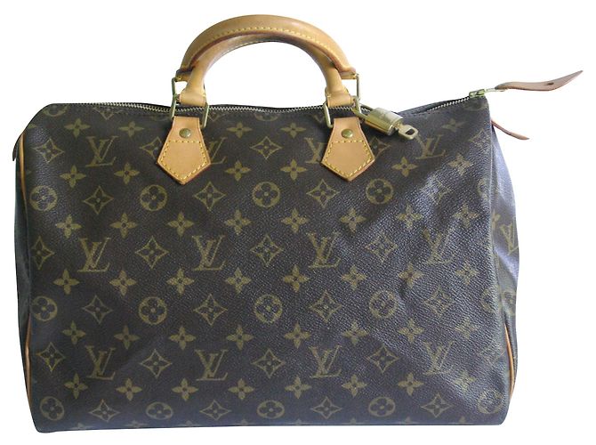 Louis Vuitton Speedy 35 monogram Marron clair