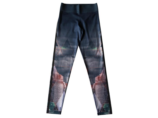Adidas Un pantalon, leggings Polyester Multicolore  ref.192427