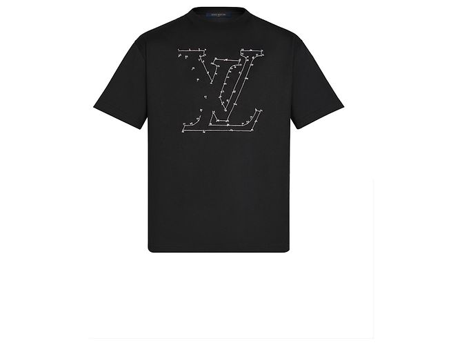 Louis Vuitton LV T-Shirt neu Schwarz