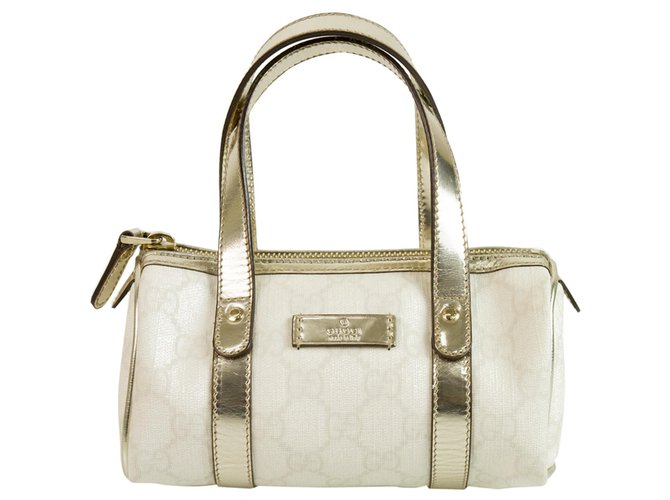 gucci monogram leather bolsa