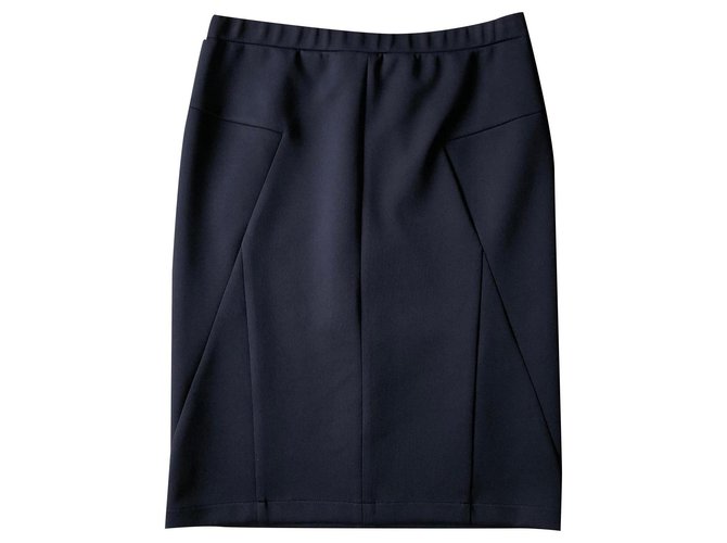 Bel Air Skirts Blue Polyester  ref.192452