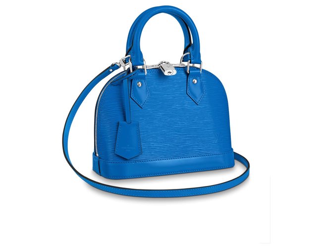 Noe LOUIS VUITTON Noé MM Epi bag Blue Leather ref.546954 - Joli Closet