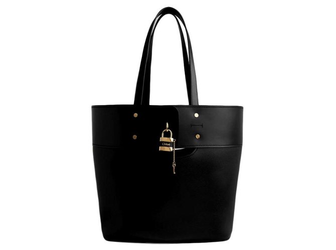 Chloé Aby Black Leather  ref.192882