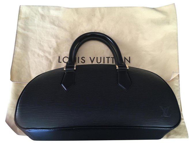 Jasmin Louis Vuitton Handbags Black Leather  ref.193166