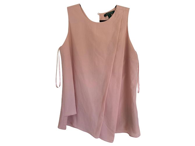 Ralph Lauren Bluse Rosa aus Polyester Pink