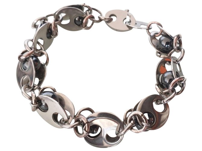 Paco Rabanne bracelet Silvery Metal  ref.193195
