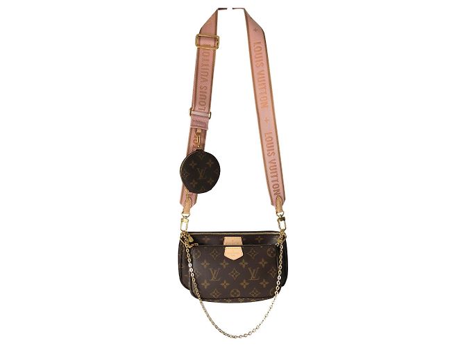 Multi Pochette Borsa a tracolla multi-tasca Louis Vuitton Rosa