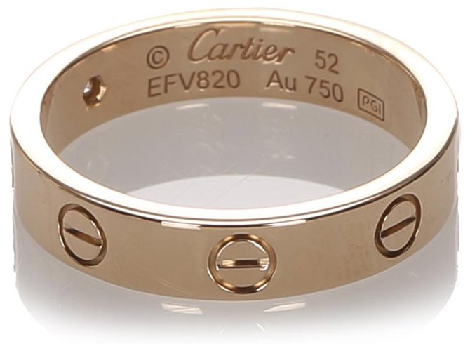 cartier love engraved ring