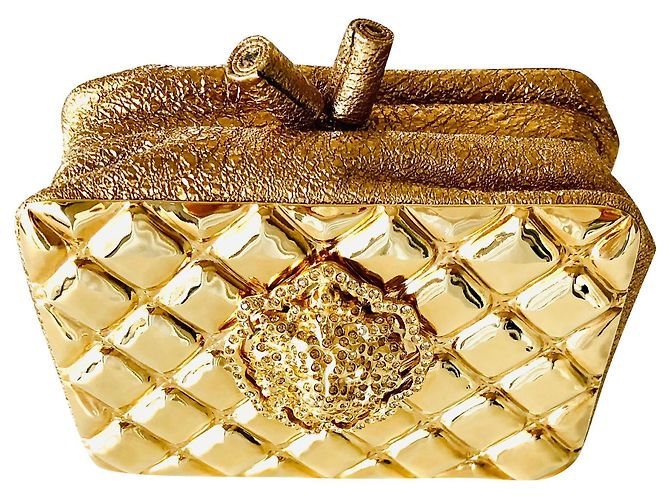 Chanel Lion de Moscou Minaudière Doré