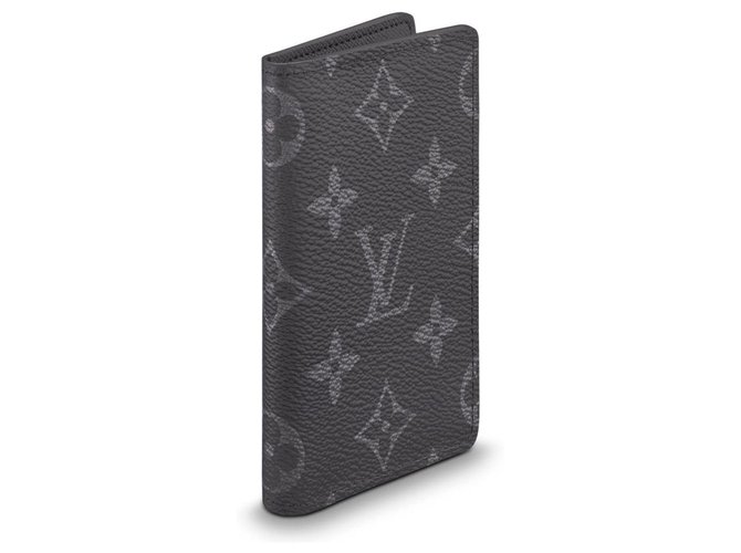 Louis Vuitton LV organizador de bolsillo nuevo Gris Cuero  ref.194137