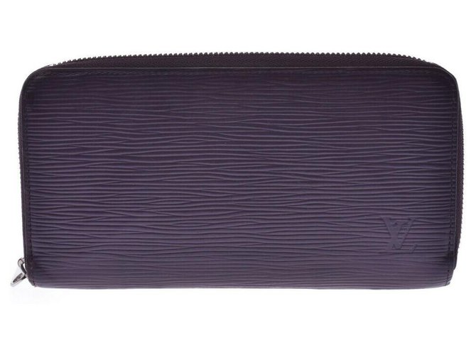 Louis Vuitton Zippy Wallet Purple Cloth  ref.194374
