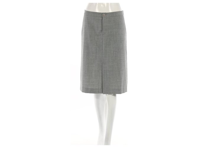 Filippa K Skirts Grey Polyester Viscose Elastane  ref.194400