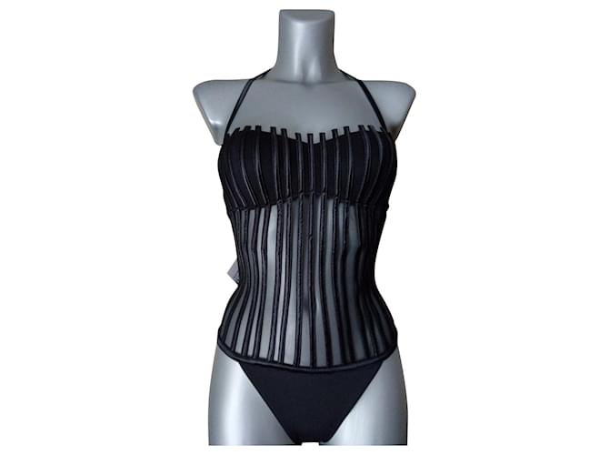 La Perla Swimwear Black Polyamide  ref.194459