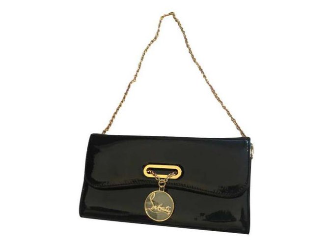 Christian Louboutin Handbags Black Leather  ref.194524