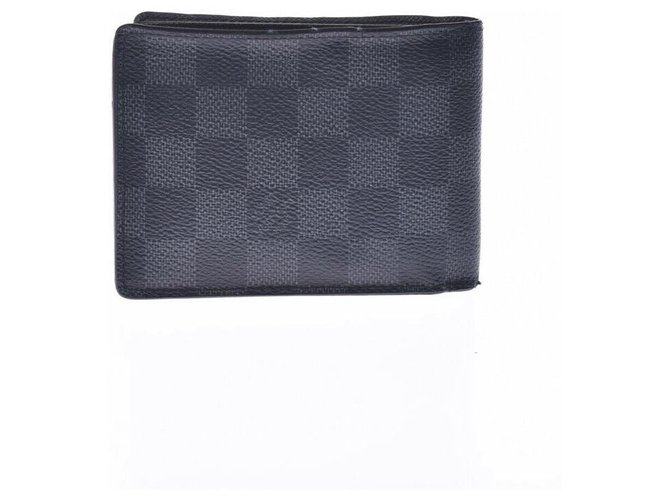 Louis Vuitton Marco Grey Leather  ref.194624