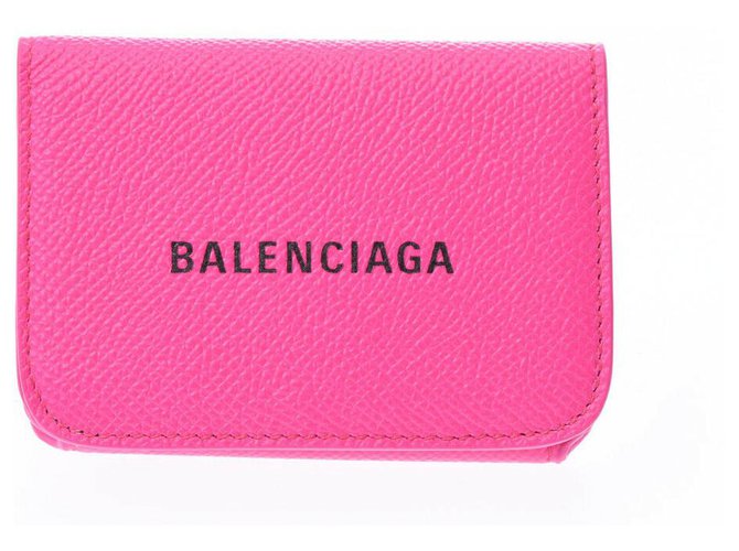 Balenciaga Wallet Pink Cloth  ref.194881