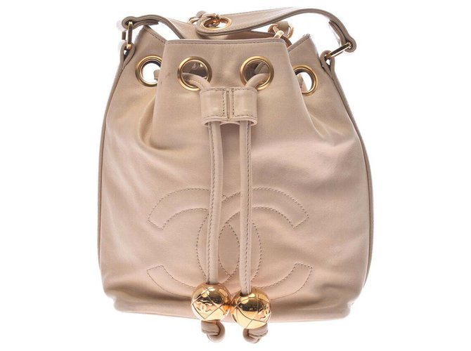 Chanel shoulder bag Leather  ref.194883
