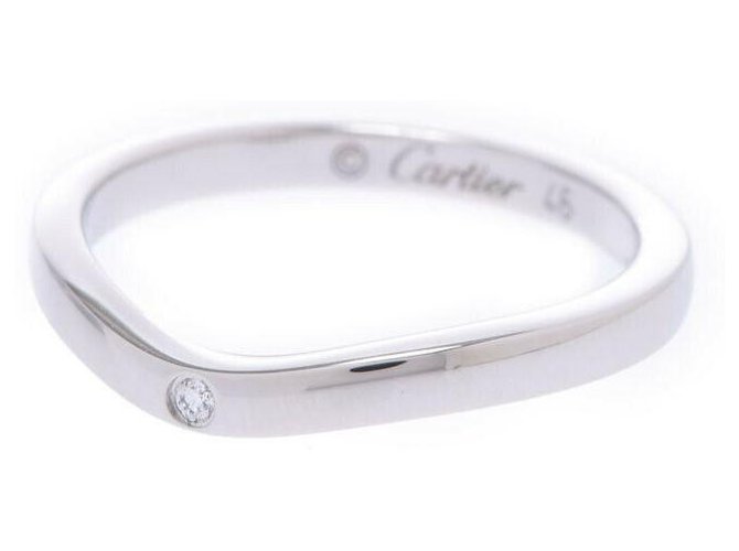 Cartier ring Silvery Platinum  ref.194913