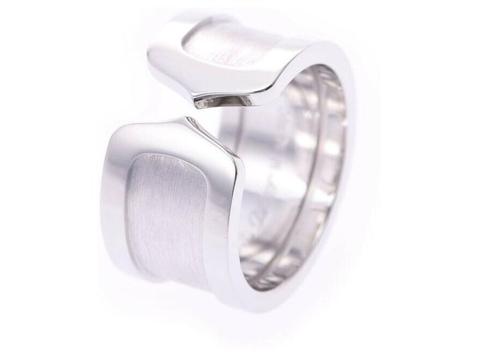 Cartier C2 ring # 46 Silvery Silver  ref.194930