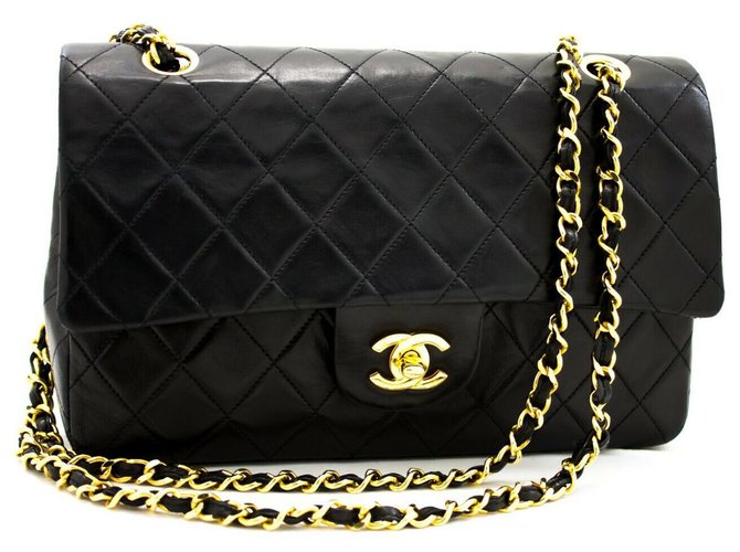 Chanel Timeless Black Leather  ref.195171