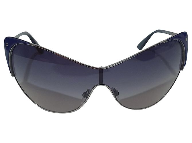 Occhiali da sole Tom Ford Blu e Argento Metallo