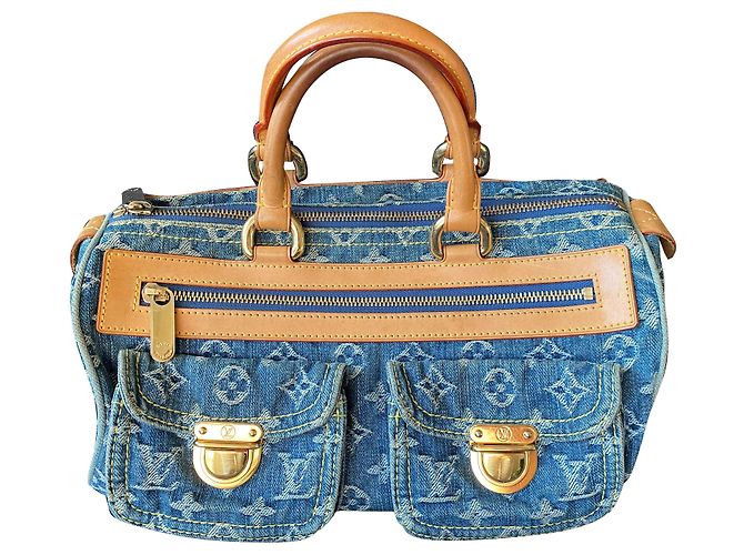 Neo speedy Louis Vuitton Handtaschen Blau