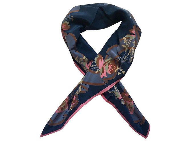 Sciarpa Lanvin in seta multicolore 